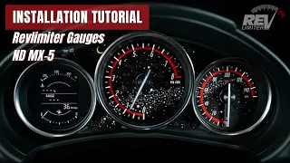 ND MX-5 Revlimiter Gauge Face Installation