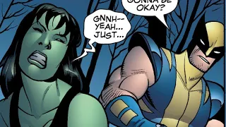 She Hulk Invita a la Cama a Wolverine #Shorts #shehulk #marvel #comics #tbt