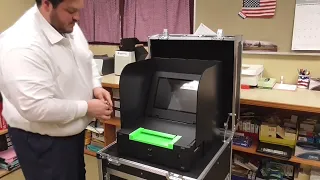 Board of Elections Closing ClearCast Scanner