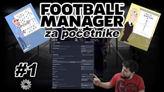 Football Manager za pocetnike Ep. 1 - Podesavanje igre i liga