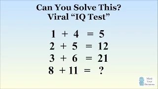 "Only 1 In 1000 Can Solve" The Viral 1 + 4 = 5 Puzzle. The Correct Answer Explained