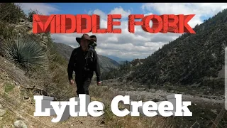 Middle Fork Lytle Creek | Third Stream Crossing | Overnight Backpacking Trip | March 7-8 2020