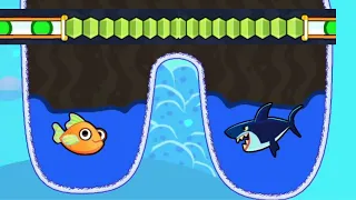 Save the Fish / Pull the Pin Level 501- 520 Android Game - Save Fish Pull the Pin | Mobile Game