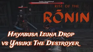 Rise of the Ronin-Yasuke The Destroyer-Hayabusa Ryu Izuna Drop-Twilight Difficulty #riseoftheronin