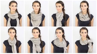 Comment porter une écharpe ou un foulard ?