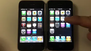 iPhone 3G Comparison 2020 iOS 3 vs iOS 4