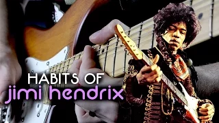 Guitar Habits of Jimi Hendrix