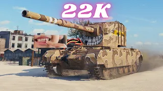 22K Damage with FV4005 Stage II  12.4K  &  FV4005 - 10K World of Tanks Replays