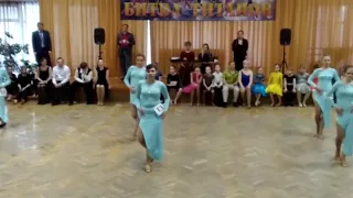 Rumba dance solo / tournament in dancing Moscow region