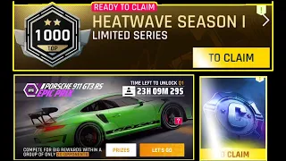 Asphalt 9 Heatwave Season I Multiplayer Rewards🥺, Elite Class-C, Porshe 911 Epic Prix 😍 | Road To 1K