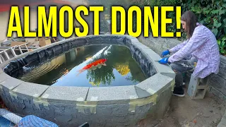 Koi Pond Build Update!