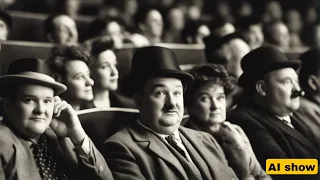 Time Warp Cinema: A 1990 Tribute to Laurel & Hardy - An AI Recreation!