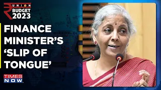 Finance Minister Sitharaman's Funny Moment During Budget 2023 Speech | Watch | Latest Updates