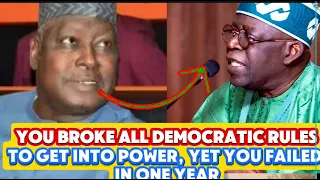 Tinubu Broke All Democratic Rules To Get Into Power