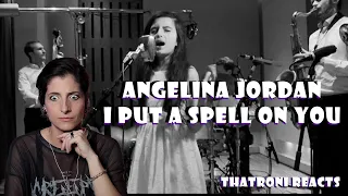 #ThatRoni Reacts to Angelina Jordan - I put a spell on you