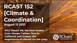 RCAST 152   Climate & Coordination Aug 13 2021