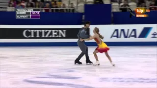 Andrew Poje & Kaitlyn Weaver FS Ice Dance Worlds 2015 Shanghai