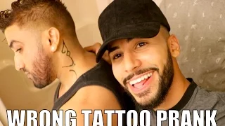 WRONG TATTOO PRANK!! (DONKEY IN ARABIC)