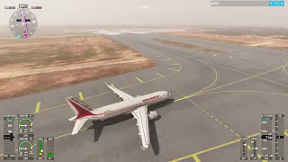 MSFS 2020 A320 Neo Air India Delhi to Paro. No messing this time I wanted a good landing there