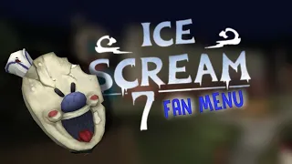 ICE SCREAM 7 MAIN MENU BETA LEAK // Fanmade