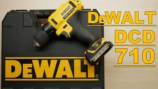 Онлайн трейд.ру  Дрель-шуруповерт аккумуляторный DEWALT DCD710C2.