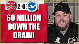 60 Million Down The Drain, Kai Havertz Scores Again | Arsenal 2-0 Brighton | Match Reaction