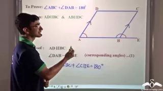 Parallelogram | Supplementary Angles | Class 8 | ICSE | CBSE