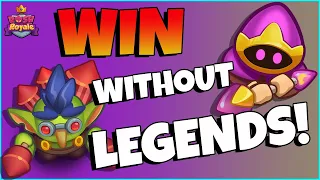 Win Now With NO Legendaries! - The Best *NEW* F2P Deck! - Rush Royale