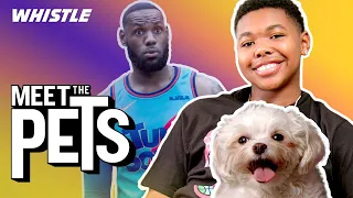 16-Year-Old Space Jam STAR Reveals LeBron James SECRETS 👀 | Meet The Pets