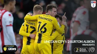 21/22 HIGHLIGHTS | Lincoln City 1-2 Burton Albion