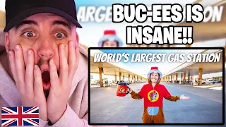 Brit Reacts to 24 HOURS AT THE WORLD’S LARGEST GAS STATION (Buc-ee’s)