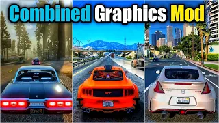 GTA 5 - How to install NVE + QuantV + Realism Beyond + VRemastered + FOSA - (Combined) Graphics Mods