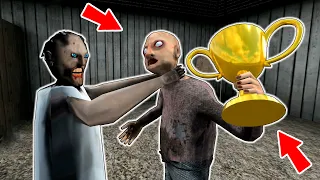 Granny vs Grandpa vs Gold Cup - funny horror animation parody (p.137)