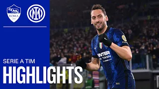 ROMA 0-3 INTER | HIGHLIGHTS | SERIE A 21/22 🥳⚽⚫🔵 #ForzaInter