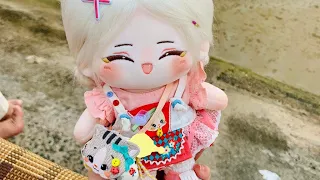 [ Unboxing ] doll tóc tơ ~ 20cm# doll ctt Aether Genshin Impact