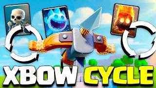 FASTEST X-BOW CYCLE DECK IN CLASH ROYALE 🤩