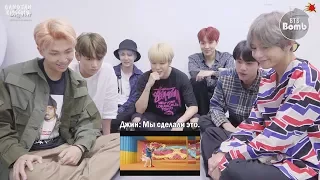 [RUS SUB] Реакция BTS на DNA