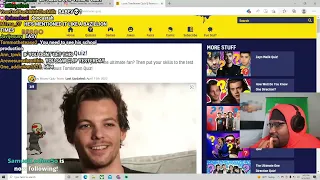 KingKahuna Takes a Louis Tomlinson Quiz