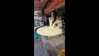 Indian Biggest Tawa Kesar Milk Ever #shorts