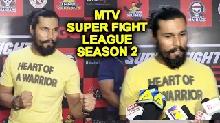 Randeep Hooda At MTV Super Fight League Season 2