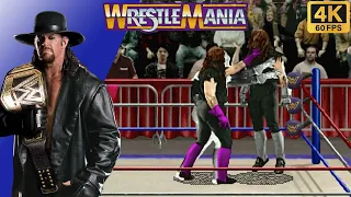 WWF WrestleMania All Super Combos (Arcade) [4K / 60FPS / Frame Interpolation]
