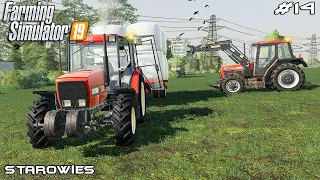 Wrapping bales and selling grain | Starowies | Farming Simulator 2019 | Episode 14
