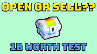 Opening Almost A Billion Worth Of Rainbow Mini Chests So You Don't Have To In Pet Simulator 99