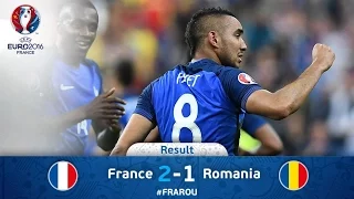 France vs Romania 2-1 Ful Match Highlights EURO 2016