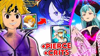 USING SARIEL GRACE TO EASTIN BUFF THE DPS GODS MELI AND MERLIN!! | Seven Deadly Sins: Grand Cross