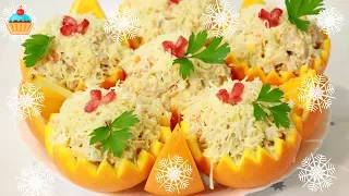 Ну, оОчень вкусный - Новогодний Салат из Апельсина!