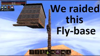 Raiding a fly base on 1087 Official server | Conan Exiles