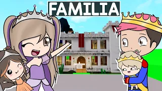 Adopté a Mi Propia Familia de PRINCESAS en Brookhaven Roblox