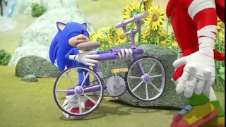 Sonic makes some funny noises