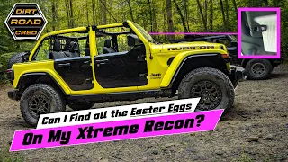 11 Jeep Wrangler Xtreme Recon Easter Eggs